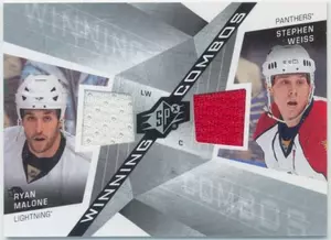 2008-09 SPX - RYAN MALONE/STEPHEN WEISS #WC-PS WINNING COMBOS