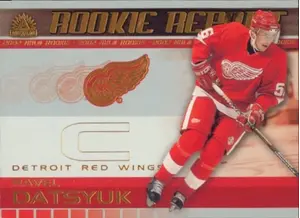 2001-02 ADRENALINE - PAVEL DATSYUK #8 ROOKIE REPORT