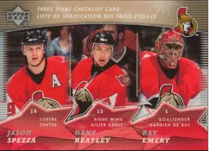 2006-07 McDONALD'S - JASON SPEZZA/DANY HEATLEY/RAY EMERY #CL3 THREE STARS CL