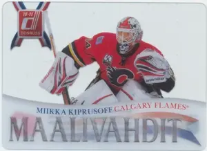 2010-11 DONRUSS - MIIKKA KIPRUSOFF #12 MAALIVAHDIT