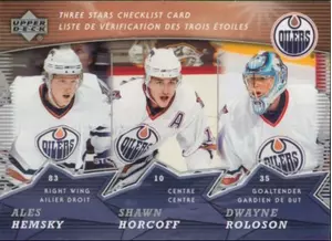 2006-07 McDONALD'S - ALES HEMSKY/SHAWN HORCOFF/DWAYNE ROLOSON #CL4 THREE STARS CL