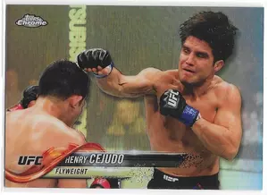 2018 Topps UFC Chrome Refractor #86 Henry Cejudo