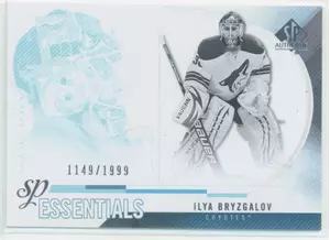 2010-11 SP AUTHENTIC - ILYA BRYZGALOV #201 SP ESSENTIALS 1149/1999