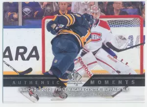 2013-14 SP AUTHENTIC - CODY HODGSON #156 AUTHENTIC MOMENTS
