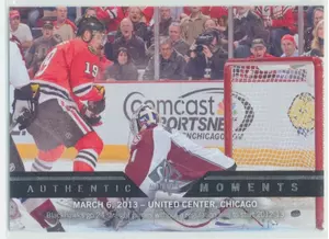 2013-14 SP AUTHENTIC - JONATHAN TOEWS #160 AUTHENTIC MOMENTS
