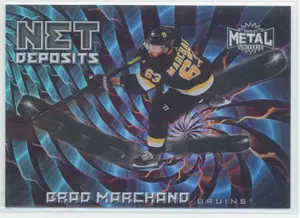 2020-21 SKYBOX METAL UNIVERSE - BRAD MARCHAND #ND-18 NET DEPOSITS