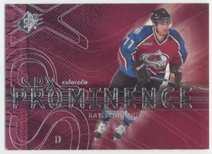 2000-01 SPX - RAY BOURQUE #84 PROMINENCE