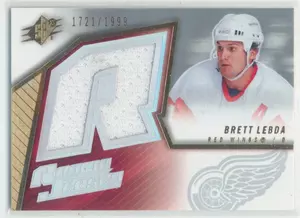 2005-06 SPX - BRETT LEBDA #148 ROOKIE JERSEYS 1721/1999