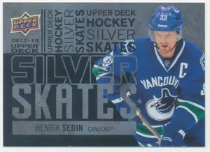 2012-13 UPPER DECK - HENRIK SEDIN #SS28 SILVER SKATES