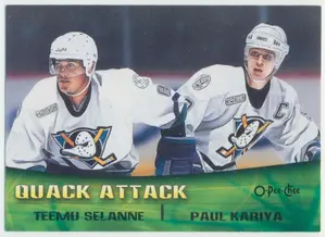 2000-01 O-PEE-CHEE - TEEMU SELANNE/PAUL KARIYA #TC2 COMBOS