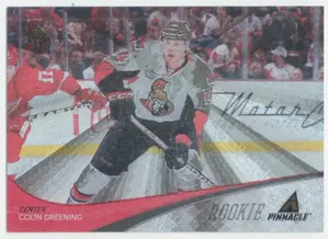 2011-12 PANINI PINNACLE - COLIN GREENING #277 ROOKIE ICE BREAKERS