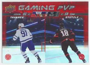 2024-25 UPPER DECK - JOHN TAVARES/TIM STUTZLE #GPVP-21 GAMING PVP