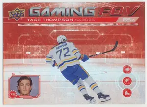 2024-25 UPPER DECK - TAGE THOMPSON #GFOV-3 GAMING FOV