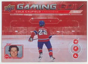 2024-25 UPPER DECK - COLE CAUFIELD #GFOV-7 GAMING FOV