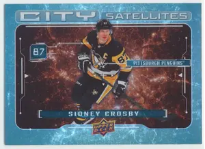 2024-25 UPPER DECK - SIDNEY CROSBY #CS-1 CITY SATELLITES