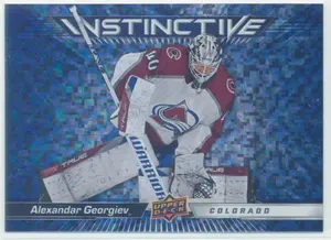 2023-24 UPPER DECK - ALEXANDAR GEORGIEV #IN-9 INSTINCTIVE SPECKLE