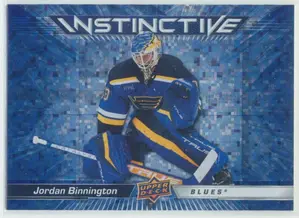 2023-24 UPPER DECK - JORDAN BINNINGTON #IN-15 INSTINCTIVE SPECKLE