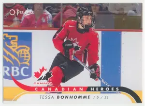 2009-10 O-PEE-CHEE - TESSA BONHOMME #CB-TB CANADIAN HEROES