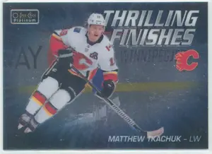 2019-20 O-PEE-CHEE PLATINUM - MATTHEW TKACHUK #TF-20 THRILLING FINISHES