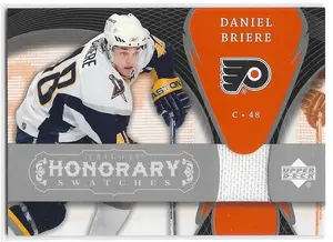 2007-08 Trilogy Honorary Swatches #HS-DB Daniel Briere