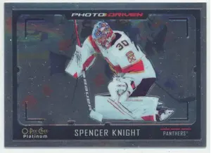 2021-22 O-PEE-CHEE PLATINUM - SPENCER KNIGHT #PD-11 PHOTO DRIVEN