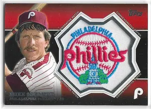 2013 Topps Manufactured Commemorative Patch #CP-23 Mike Schmidt