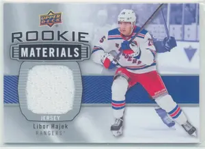 2019-20 UPPER DECK - LIBOR HAJEK #RM-LH ROOKIE MATERIALS