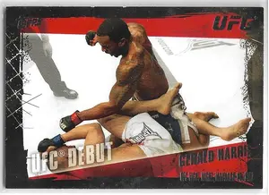2010 Topps UFC Silver #154 Gerald Harris (UFC Debut) (126/188)