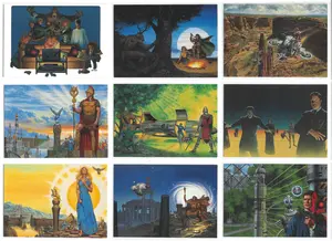 1995 FPG David Mattingly Fantasy Art Cards - Complete 90-card Set