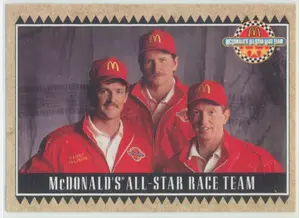 1992 Maxx McDonald's All-Star Race Team - Bill Elliott/Dale Earnhardt/Davey Allison #1