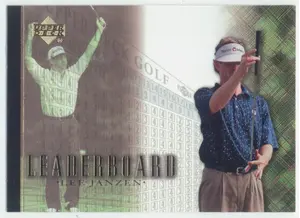 2001 Upper Deck - Lee Janzen #93 Leaderboard