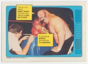 1985 O-Pee-Chee WWF - Jesse Ventura/Ivan Putski #61 "The Superstars Speak"