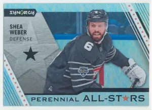 2020-21 SYNERGY - SHEA WEBER #PA-6 PERENNIAL ALL-STARS