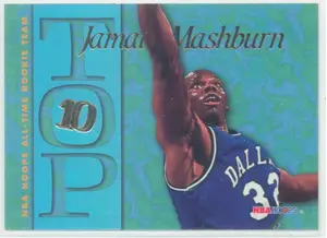 1995-96 NBA Hoops - Jamal Mashburn #AR4 Top 10