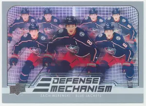 2022-23 UPPER DECK - ZACH WERENSKI #DM-21 DEFENSE MECHANISM