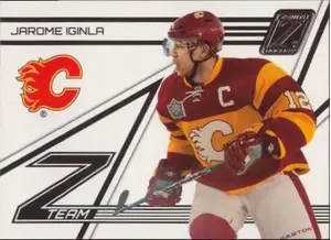 2010-11 ZENITH - JAROME IGINLA #6 Z TEAM