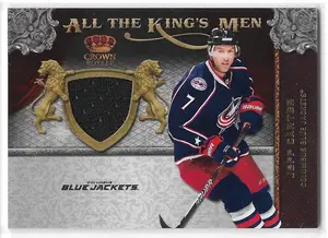 2011-12 Crown Royale All The King's Men Materials #38 Jeff Carter