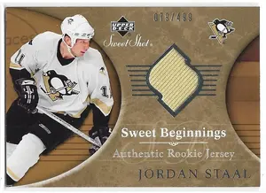 2006-07 Sweet Shot #145 Jordan Staal RC (Sweet Beginnings) (079/499)