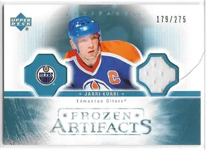 2005-06 Artifacts Frozen Artifacts #FA-JK Jari Kurri (179/275)