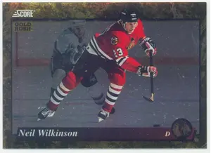 1993-94 SCORE (CDN) - NEIL WILKINSON #523 GOLD RUSH