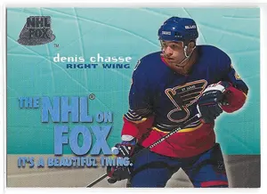 1995-96 SkyBox Impact NHL on Fox #5 Denis Chasse