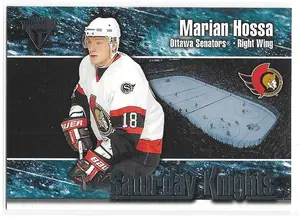 2002-03 Titanium Saturday Knights #6 Marian Hossa