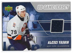 2006-07 Upper Deck UD Game Jersey #J-AY Alexei Yashin