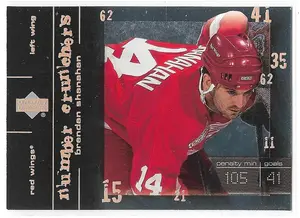 2000-01 Upper Deck Number Crunchers #NC2 Brendan Shanahan