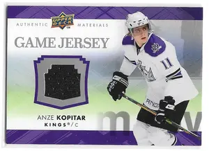 2007-08 Upper Deck Game Jersey #GJ2-KO Anze Kopitar