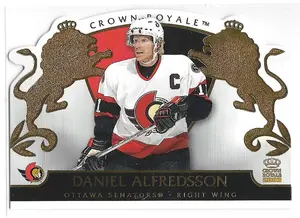 2002-03 Crown Royale #66 Daniel Alfredsson