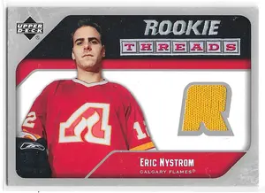 2005-06 Upper Deck Rookie Threads #RT-EN Eric Nystrom