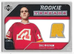 2005-06 Upper Deck Rookie Threads #RT-EN Eric Nystrom