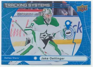2025-26 UPPER DECK - JAKE OETTINGER #TS-19 TRACKING SYSTEMS