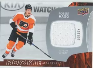 2017-18 UPPER DECK - ROBERT HAGG #RM-RH ROOKIE MATERIALS
